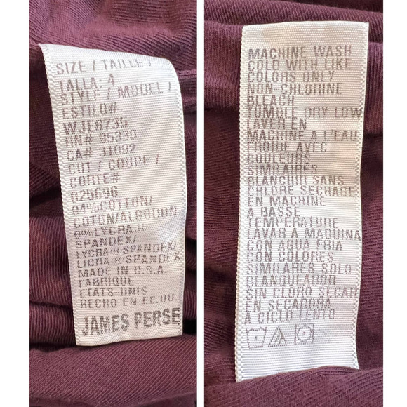 James Perse Skinny Wrap Tuck Dress (4/XL) - Picture 6 of 6